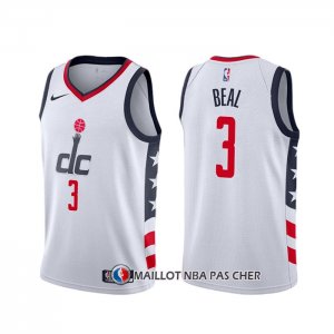 Maillot Washington Wizards Bradley Beal Ville 2019-20 Blanc