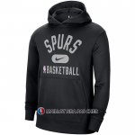 Veste a Capuche San Antonio Spurs Performance Practice 2021-22 Noir