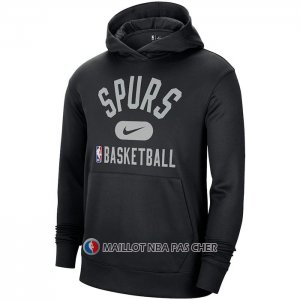 Veste a Capuche San Antonio Spurs Performance Practice 2021-22 Noir