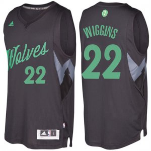 Maillot Navidad 2016 Andrew Wiggins Timberwolves 22 Noir