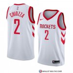 Maillot Houston Rockets Chris Chiozza Association 2018 Blanc