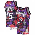 Maillot Tornto Raptors Vince Carter NO 15 Mitchell & Ness Lunar New Year Volet
