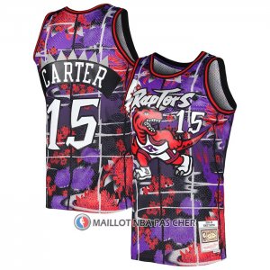 Maillot Tornto Raptors Vince Carter NO 15 Mitchell & Ness Lunar New Year Volet