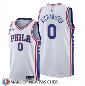 Maillot Philadelphia 76ers Josh Richardson Association Blanc