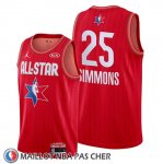 Maillot All Star 2020 Philadelphia 76ers Ben Simmons Rouge