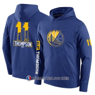 Veste a Capuche Golden State Warriors Klay Thompson Bleu