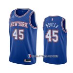 Maillot New York Knicks Kenny Wooten Statement 2020-21 Bleu