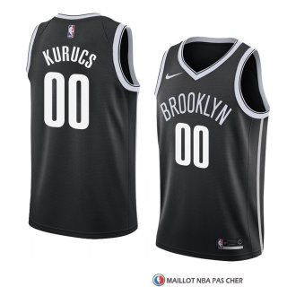 Maillot Brooklyn Nets Rodions Kurucs Icon 2018 Noir