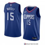 Maillot Los Angeles Clippers Johnathan Motley Icon 2018 Bleu