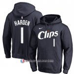 Veste a Capuche Los Angeles Clippers James Harden Ville 2023-24 Bleu