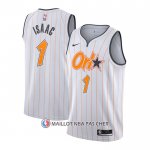 Maillot Orlando Magic Jonathan Isaac Ville 2020-21 Blanc