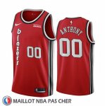 Maillot Portland Trail Blazers Carmelo Anthony Classic Edition Rouge