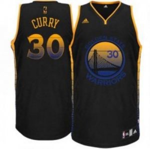Maillot Environnement Warriors Curry 30 Noir