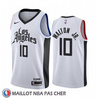 Maillot Los Angeles Clippers Derrick Walton Jr. Ville Blanc
