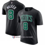 Maillot Manche Courte Boston Celtics Kemba Walker Statement Noir