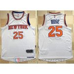 Maillot Authentique New York Knicks Blanc