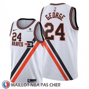 Maillot Portland Trail Blazers Paul George Ville 2019-20 Blanc