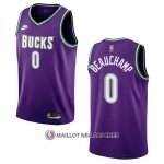 Maillot Milwaukee Bucks Marjon Beauchamp NO 0 Classic 2022-23 Volet