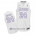 Maillotlos Angeles Lakers Kobe Bryant No 24 Christmas Day Blanc