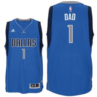 Maillot Fete des Peres Mavericks Dad 1 Bleu