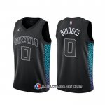 Maillot Charlotte Hornets Miles Bridges Ville Noir