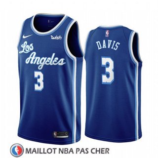 Maillot Los Angeles Lakers Anthony Davis Classic 2019-20 Bleu