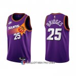 Maillot Phoenix Suns Mikal Bridges NO 25 Classic 2022-23 Volet