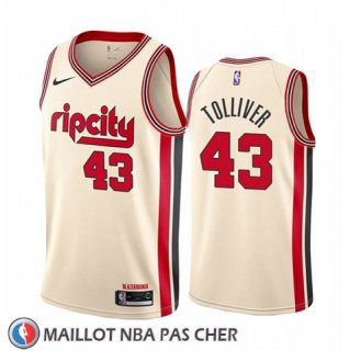 Maillot Portland Trail Blazers Anthony Tolliver Ville Crema