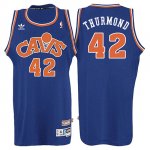 Maillot Retro 2008 Cavaliers Thurmond 42 Bleu