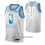 Maillot All Star 2022 Golden State Warriors Stephen Curry NO 30 Gris