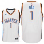 Maillot Fete des Peres Thunder Dad 1 Blanc