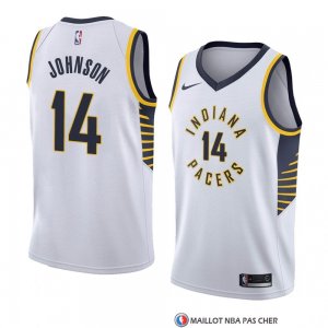 Maillot Indiana Pacers Omari Johnson Association 2018 Blanc