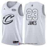 Maillot All Star 2018 Cleveland Cavaliers Lebron James 23 Blanc