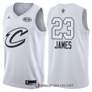 Maillot All Star 2018 Cleveland Cavaliers Lebron James 23 Blanc