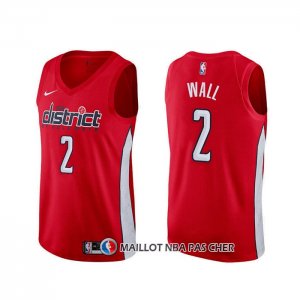 Maillot Washington Wizards John Wall Earned Rouge