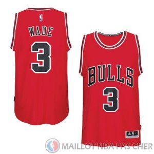 Maillot Bulls Wade Los Jugadores #3 Rouge