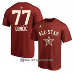 Maillot Manche Courte All Star 2024 Luka Doncic Rouge