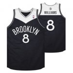 Maillot retro de Noir Williams Brooklyn Nets Revolution 30