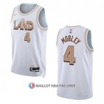 Maillot Cleveland Cavaliers Evan Mobley NO 4 Ville 2022-23 Blanc