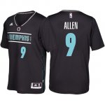 Maillot Manga Cort Tony Allen Grizzlies 9 Noir