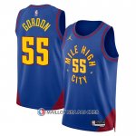 Maillot Denver Nuggets Dikembe Mutombo NO 55 Statement 2022-23 Bleu
