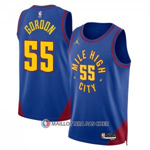 Maillot Denver Nuggets Dikembe Mutombo NO 55 Statement 2022-23 Bleu
