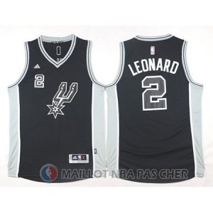 Maillot San Antonio Spurs Leonard #2 Noir