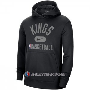 Veste a Capuche Sacramento Kings Performance Practice 2021-22 Noir
