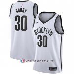Maillot Brooklyn Nets Seth Curry NO 30 Association 2020 Blanc
