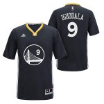 Maillot Manche Courte Warriors Iguodala 9 Noir