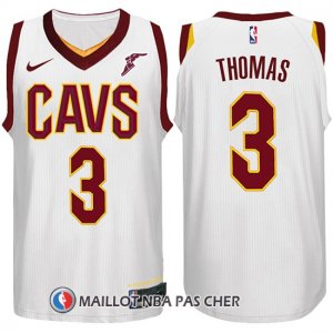 Maillot Cleveland Cavaliers Isaiah Thomas 3 2017-18 Blanc