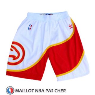 Short Atlanta Hawks Hardwood Classics Blanc