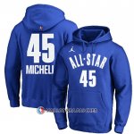 Veste a Capuche All Star 2023 Donovan Mitchell Bleu
