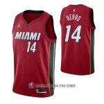 Maillot Miami Heat Tyler Herro NO 14 Statement 2020-21 Rouge